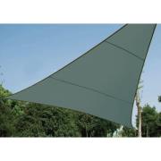 Perel Solsegel triangel 3,6 m gröngrå