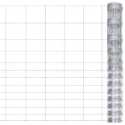 vidaXL Fårstängsel galvaniserat stål 50x1,5 m silver