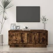 vidaXL Soffbord rökfärgad ek 102x50x44 cm konstruerat trä