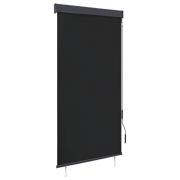 vidaXL Rullgardin utomhus 80x250 cm antracit