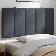vidaXL Headboard Cushion "Hanko" Dark Grey 100 cm Velvet
