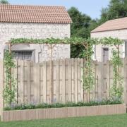 vidaXL Pergola bambu 385x40x205 cm