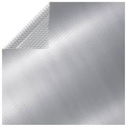 vidaXL Poolskydd silver 400x200 cm PE