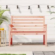 vidaXL Trädgårdsbänk 109x48x91,5 cm massivt douglasträ