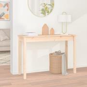 vidaXL Konsolbord 110x40x75 cm massiv furu