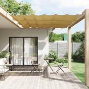 vidaXL Markis vertikal beige 60x270 cm oxfordtyg