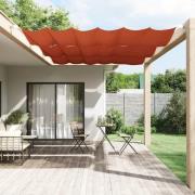 vidaXL Markis vertikal terrakotta 180x270 cm oxfordtyg