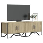 vidaXL Tv-bänk sonoma ek 122x34x41 cm konstruerat trä