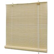 vidaXL Rullgardin i naturlig bambu 150 x 220 cm