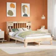 vidaXL Sängram utan madrass 150x200 cm massiv furu
