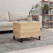 vidaXL Soffbord sonoma-ek 60x44,5x45 cm konstruerat trä