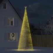 vidaXL LED julgran 1544 LED varmvit 500 cm