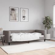 vidaXL Dagbädd taupe 90x200 cm tyg