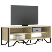 vidaXL Tv-bänk sonoma ek 122x34x41 cm konstruerat trä