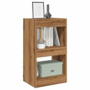 vidaXL Bokhylla/Rumsavdelare artisan ek 40x30x72 cm