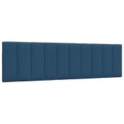 vidaXL Headboard Cushion "Hanko" Blue 180 cm Fabric