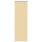 vidaXL Rullgardin mörkläggningsbar beige 40x175 cm tyg bredd 35,7 cm