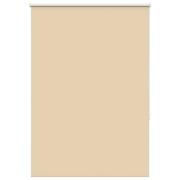 vidaXL Rullgardin mörkläggningsbar beige 110x175 cm tyg bredd 105,7 cm