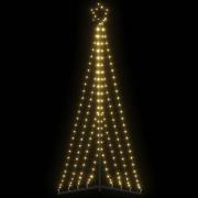 vidaXL LED julgran 339 LEDs varmvit 187 cm