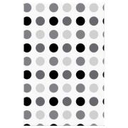 vidaXL Rullgardin för dusch 160x240 cm tyg bredd 156 cm