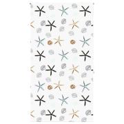 vidaXL Rullgardin för dusch 130x240 cm tyg bredd 126 cm