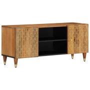 vidaXL Tv-bänk 105x33x46 cm massivt mangoträ
