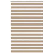vidaXL Rullgardin zebra 140x230 cm tyg bredd 135,9 cm polyester