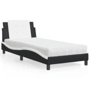 vidaXL Bed Frame without Mattress "Zadar" Black 152x203 cm Velvet