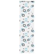 vidaXL Duschrullgardin med kassett 60x240 cm tyg bredd 56 cm