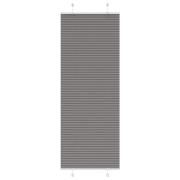 vidaXL Plisserad persienn antracit 75x200cm tyg bredd 74,4cm polyester