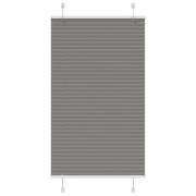 vidaXL Plisserad persienn antracit 80x150cm tyg bredd 79,4cm polyester