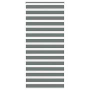 vidaXL Rullgardin zebra mörkgrå 100x200 cm tyg bredd 95,9 cm polyester