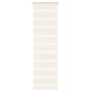 vidaXL Rullgardin zebra 50x100 cm tyg bredd 45,9 cm polyester