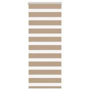 vidaXL Rullgardin zebra 65x150 cm tyg bredd 60,9 cm polyester