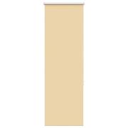 vidaXL Rullgardin mörkläggningsbeige 45x150 cm tyg bredd 40,7 cm