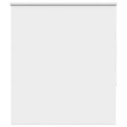 vidaXL Rullgardin mörkläggning vit 120x130 cm tyg bredd 116,6 cm