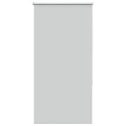 vidaXL Rullgardin mörkläggning ljusgrå 70x150 cm tyg bredd 65,7 cm