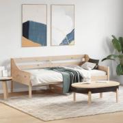 vidaXL Dagbädd utan madrass 75x190 cm massiv trä furu