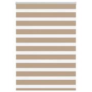 vidaXL Rullgardin zebra 105x100 cm tyg bredd 100,9 cm polyester