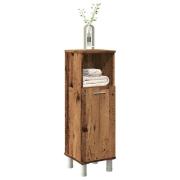 vidaXL Badrumsskåp åldrat trä 30x30x95 cm konstruerat trä