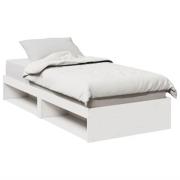 vidaXL Dagbädd utan madrass vit 75x190 cm massiv trä furu