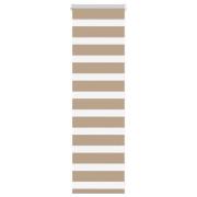 vidaXL Rullgardin zebra 50x100 cm tyg bredd 45,9 cm polyester