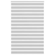 vidaXL Rullgardin zebra ljusgrå 150x230 cm tyg bredd 145,9cm polyester