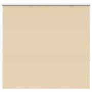 vidaXL Rullgardin mörkläggningsbar beige 150x150 cm tyg bredd 146,6 cm