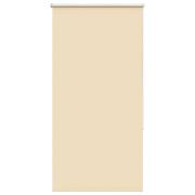 vidaXL Rullgardin mörkläggningsbeige 80x175 cm tyg bredd 75,7 cm