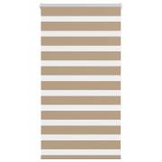 vidaXL Rullgardin zebra 85x150 cm tyg bredd 80,9 cm polyester