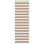 vidaXL Rullgardin zebra 70x200 cm tyg bredd 65,9 cm polyester