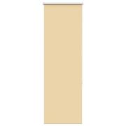 vidaXL Rullgardin mörkläggningsbeige 40x130 cm tyg bredd 35,7 cm