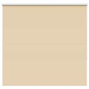 vidaXL Rullgardin mörkläggningsbeige 145x130 cm tyg bredd 141,6 cm