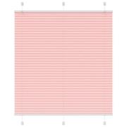 vidaXL Plisserad persienn rosa 120x100 cm tyg bredd 119,4cm polyester